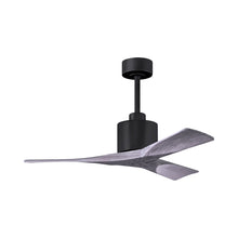 Load image into Gallery viewer, Nan Ceiling Fan in Matte Black/Barnwood (42-Inch).
