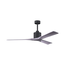 Load image into Gallery viewer, Nan Ceiling Fan in Matte Black/Barnwood (60-Inch ).