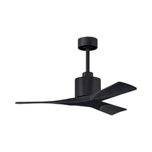 Load image into Gallery viewer, Nan Ceiling Fan in Matte Black/Matte Black (42-Inch ).