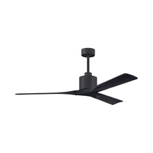Load image into Gallery viewer, Nan Ceiling Fan in Matte Black/Matte Black (60-Inch ).