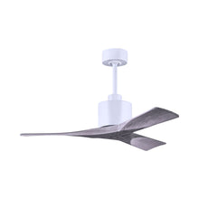 Load image into Gallery viewer, Nan Ceiling Fan in Matte White/Barnwood (42-Inch ).