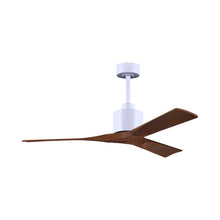 Load image into Gallery viewer, Nan Ceiling Fan in Matte White/Walnut (52-Inch ).