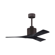 Load image into Gallery viewer, Nan Ceiling Fan in Textured Bronze/Matte Black (42-Inch ).