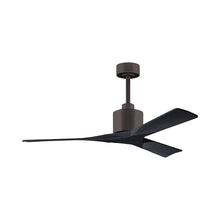 Load image into Gallery viewer, Nan Ceiling Fan in Textured Bronze/Matte Black (52-Inch ).