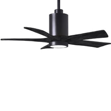 Load image into Gallery viewer, Patricia 5 Indoor / Outdoor LED Ceiling Fan in Detail.
