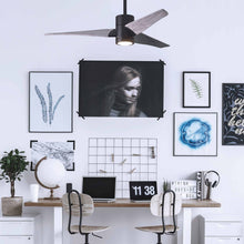 Load image into Gallery viewer, Super Janet LED Ceiling Fan in living room.