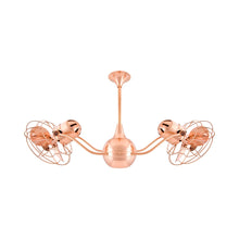 Load image into Gallery viewer, Vent-Bettina Ceiling Fan in Polished Copper/Metal.