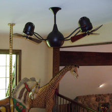 Load image into Gallery viewer, Vent-Bettina Ceiling Fan in living room.