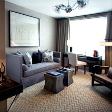 Load image into Gallery viewer, Vent-Bettina Ceiling Fan in living room.