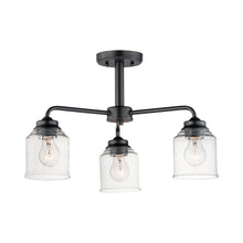 Load image into Gallery viewer, Acadia Chandelier in Black (3-Light).