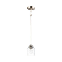 Load image into Gallery viewer, Acadia Pendant Light in Satin Nickel (1-Light).