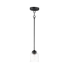 Load image into Gallery viewer, Acadia Pendant Light in Black (1-Light).