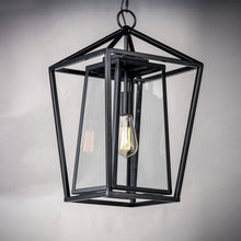 Load image into Gallery viewer, Artisan Outdoor Pendant Light in Detail.