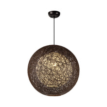 Load image into Gallery viewer, Bali Outdoor Pendant Light in Chocolate (Medium).