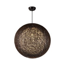 Load image into Gallery viewer, Bali Outdoor Pendant Light in Chocolate (Large).