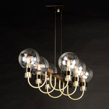 Load image into Gallery viewer, Bauhaus Linear Suspension Light in Detail.