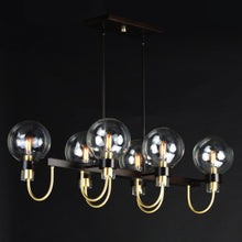 Load image into Gallery viewer, Bauhaus Linear Suspension Light in Detail.