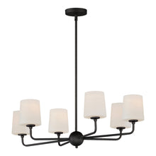 Load image into Gallery viewer, Bristol Chandelier in Anthracite (6-Light).