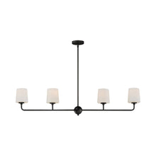Load image into Gallery viewer, Bristol Linear Pendant Light in Anthracite.