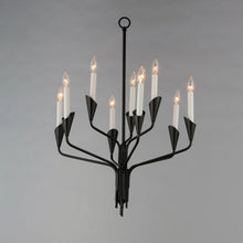 Load image into Gallery viewer, Calyx Chandelier in Detail.