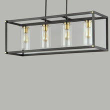 Load image into Gallery viewer, Capitol Linear Suspension Light in Detail.