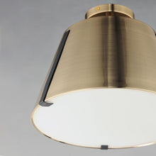 Load image into Gallery viewer, Carlo LED Semi Flush Mount Ceiling Light in Detail.