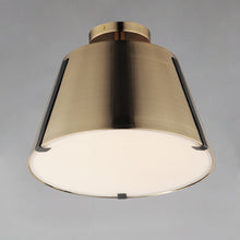 Load image into Gallery viewer, Carlo LED Semi Flush Mount Ceiling Light in Detail.