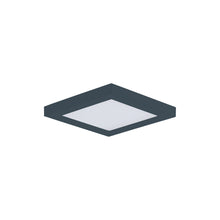 Load image into Gallery viewer, Chip LED Flush Mount Ceiling Light in Small/Square/Black.