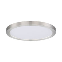 Load image into Gallery viewer, Chip LED Flush Mount Ceiling Light in Large/Round/Satin Nickel.