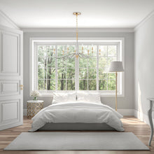 Load image into Gallery viewer, Clarion Chandelier in bedroom.