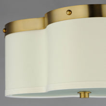 Load image into Gallery viewer, Clover Flush Mount Ceiling Light in Detail.