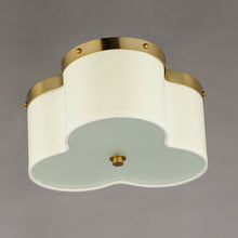 Load image into Gallery viewer, Clover Flush Mount Ceiling Light in Detail.