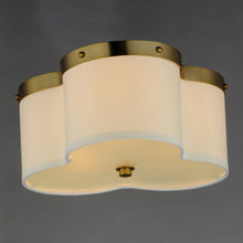 Load image into Gallery viewer, Clover Flush Mount Ceiling Light in Detail.