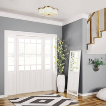 Load image into Gallery viewer, Clover Flush Mount Ceiling Light in living room.