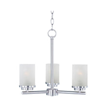 Load image into Gallery viewer, Corona Chandelier in Satin Nickel (3-Light).