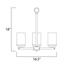 Load image into Gallery viewer, Corona Chandelier - line drawing.