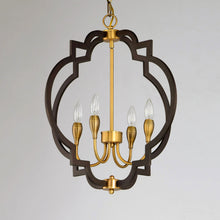 Load image into Gallery viewer, Crest Chandelier in Detail.