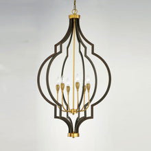 Load image into Gallery viewer, Crest Chandelier in Detail.