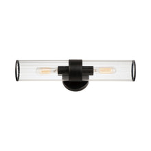 Load image into Gallery viewer, Crosby Wall Light in Black.