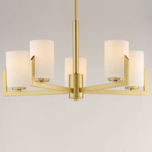 Load image into Gallery viewer, Dart Chandelier in Detail.