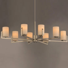 Load image into Gallery viewer, Dart Chandelier in Detail.