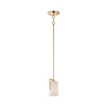 Load image into Gallery viewer, Dart Mini Pendant Light in Satin Brass.