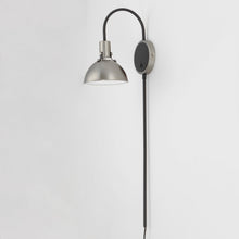 Load image into Gallery viewer, Dawn Plug-In Wall Light in Detail.