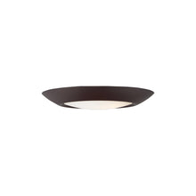 Load image into Gallery viewer, Diverse LED Flush Mount Ceiling Light in Small/3000K/Bronze.