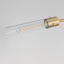 Load image into Gallery viewer, Equilibrium LED Linear Pendant Light in Detail.