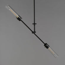 Load image into Gallery viewer, Equilibrium LED Linear Pendant Light in Detail.