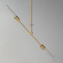 Load image into Gallery viewer, Equilibrium LED Linear Pendant Light in Detail.