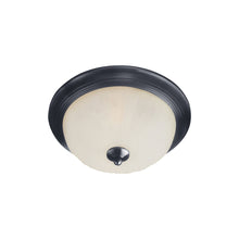 Load image into Gallery viewer, Essentials 583 Flush Mount Ceiling Light in 1-Light/Black.