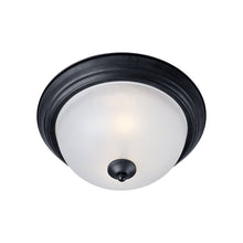 Load image into Gallery viewer, Essentials 584 Flush Mount Ceiling Light in Small/1-Light/Frosted/Black.