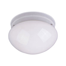 Load image into Gallery viewer, Essentials 588 Flush Mount Ceiling Light in 7.5-Inch/White/White.